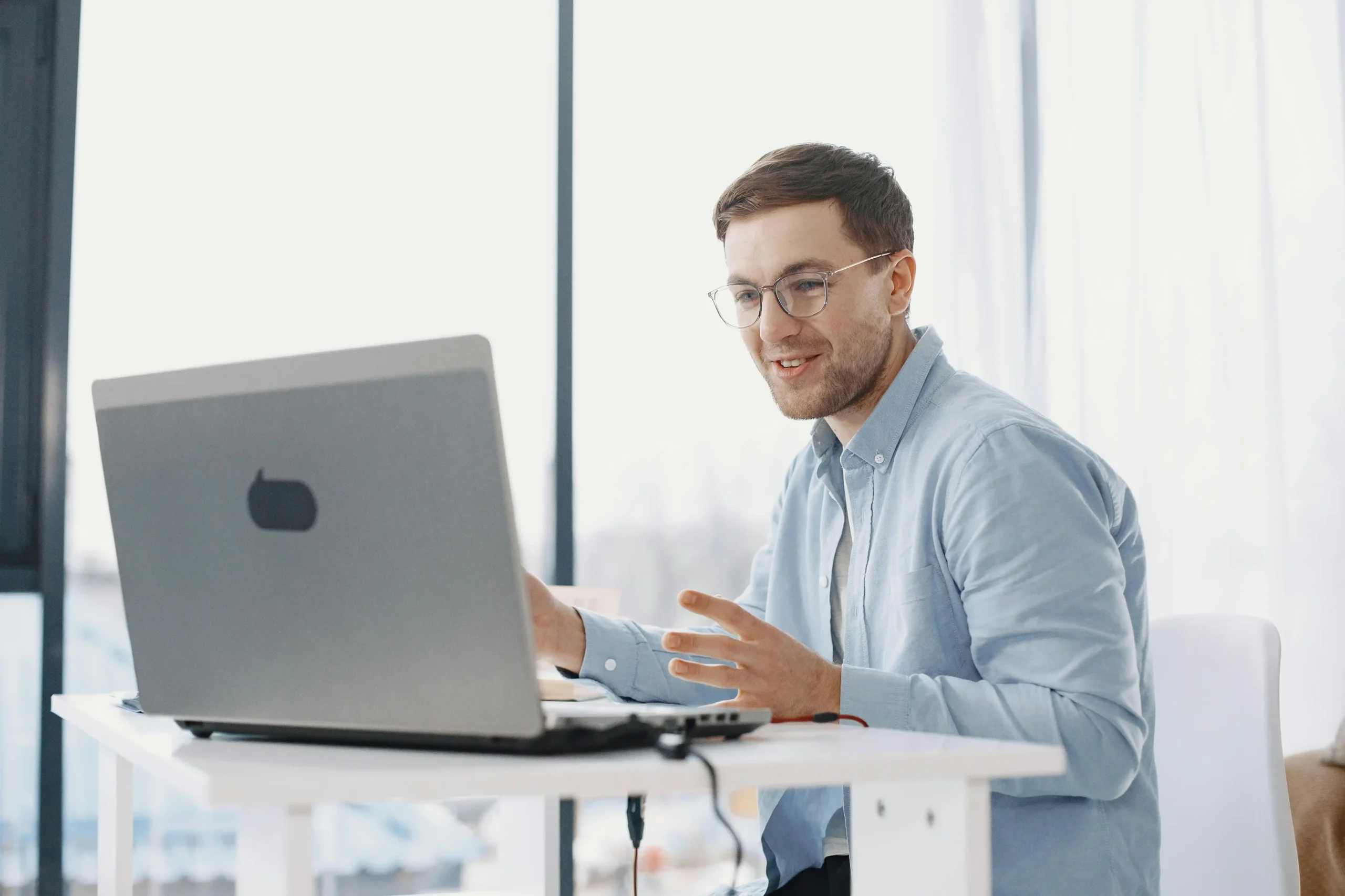 A patient discussing hormone health during a virtual appointment with a best online TRT clinic to review lab results and personalized treatment protocols.