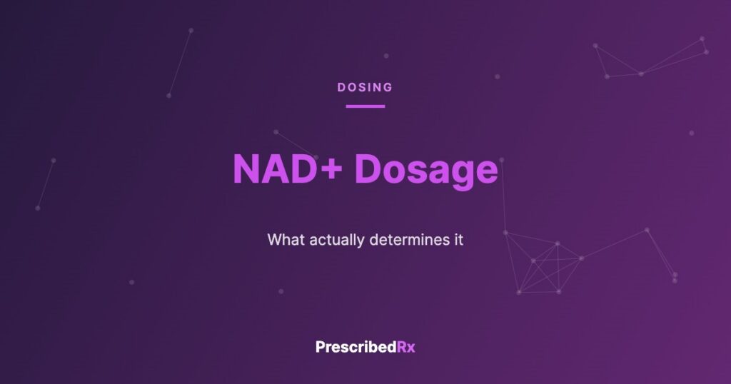 NAD+ dosage, PrescribedRX