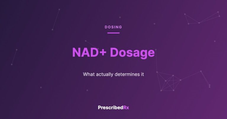 NAD+ dosage, PrescribedRX