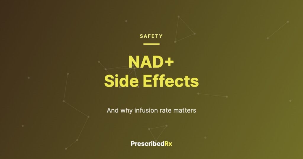 NAD+ side effects, PrescribedRX